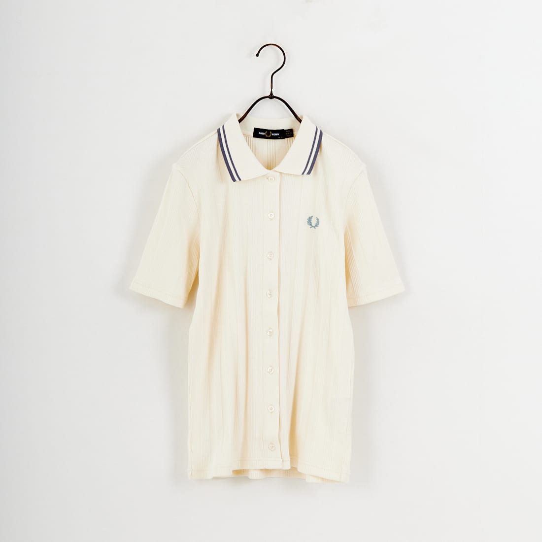 FRED PERRY [フレッドペリー] 別注 ツインティップライン リブポロシャツ [FPW-26S-033JF]の商品画像です。