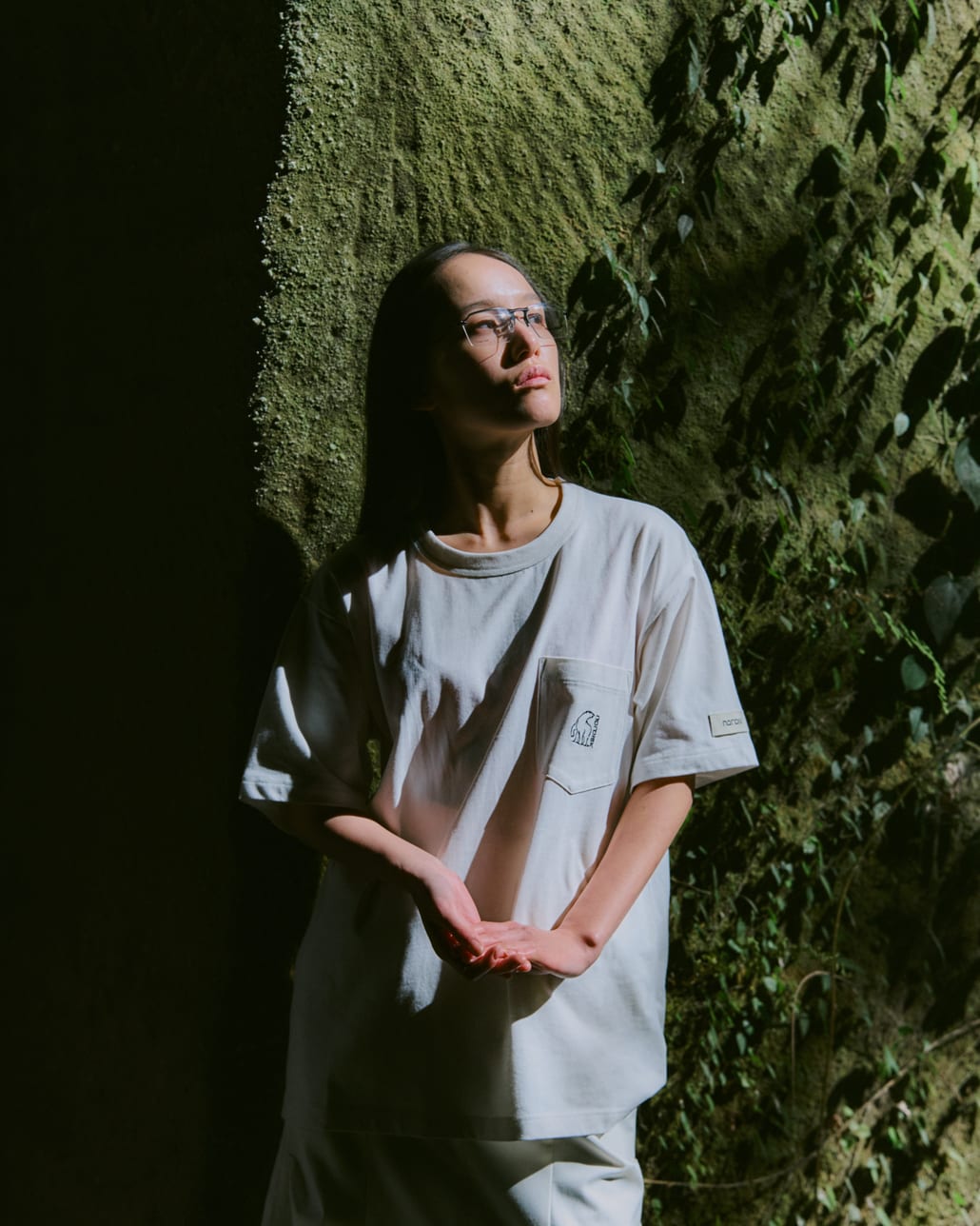 NORDISK [ノルディスク] 別注 ワンポイント刺繍 ポケットTシャツ [NU11701-JF]です。