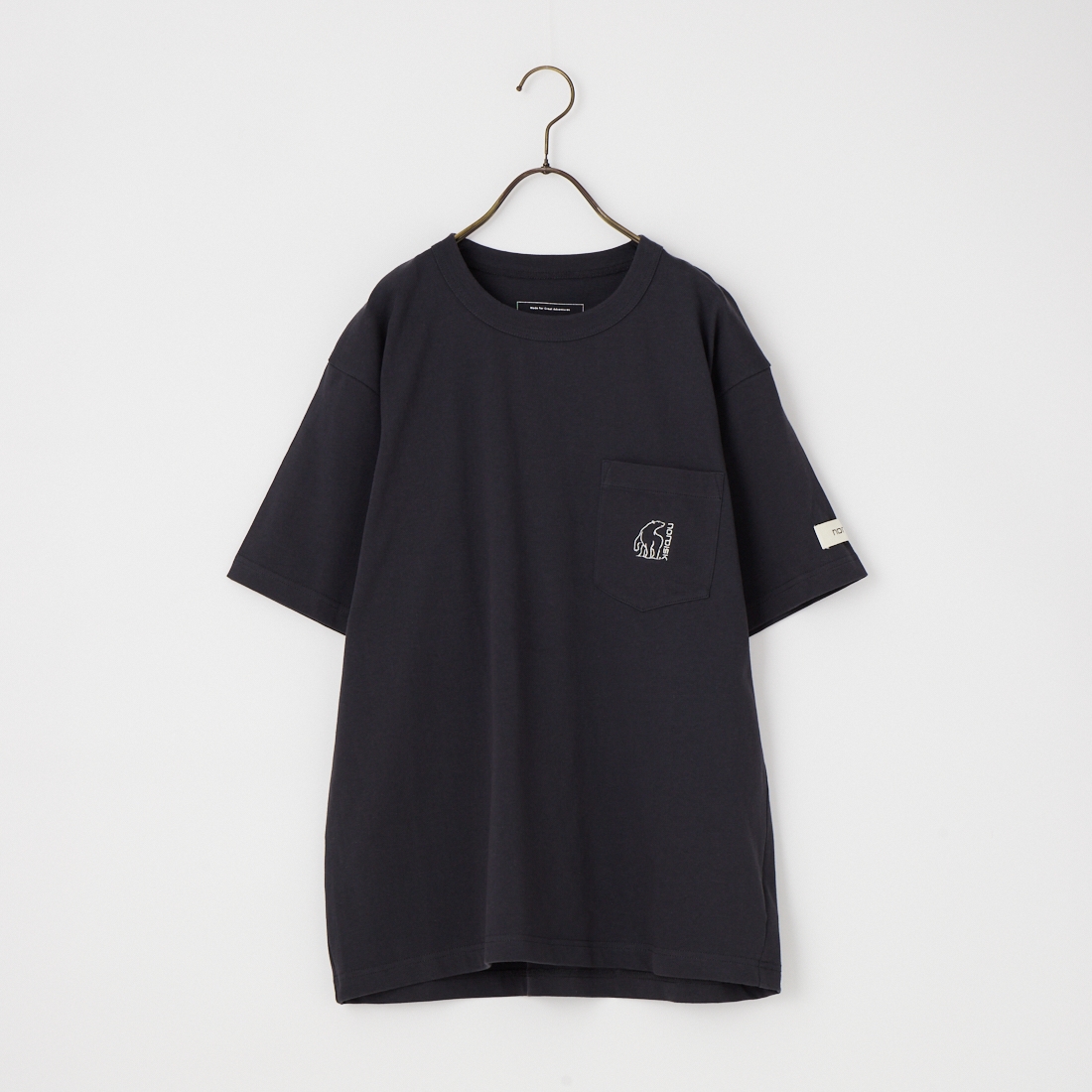 NORDISK [ノルディスク] 別注 ワンポイント刺繍 ポケットTシャツ [NU11701-JF]です。